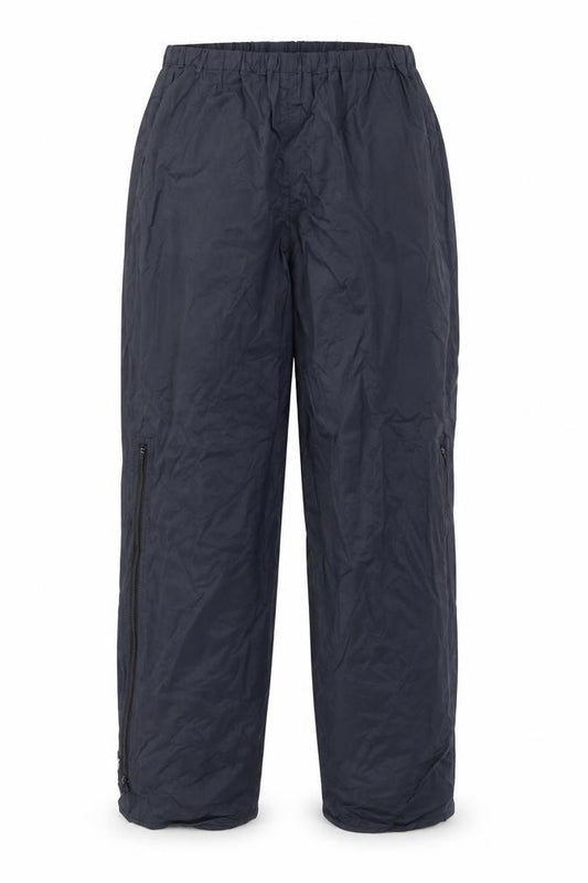Horizon Womens Black Waterproof Rain Trousers L Elastic Waist