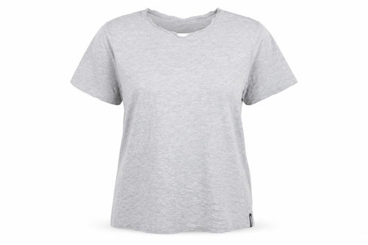 Superdry Womens Grey Cotton Basic T-Shirt Size 8