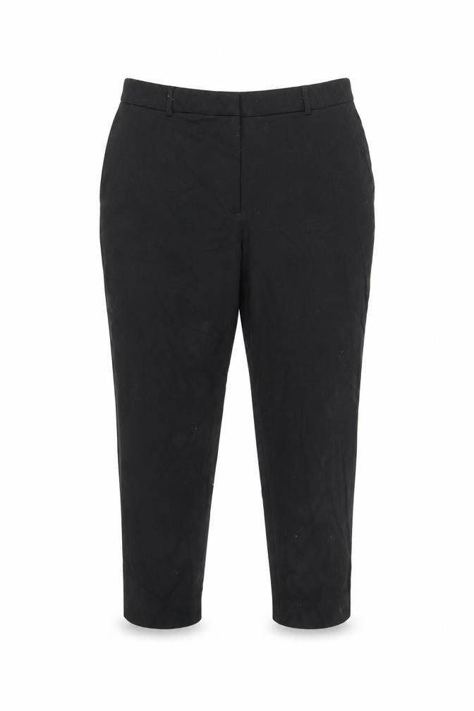 Abercrombie & Fitch Women's Black Chino Trousers Size 16 Curve Love