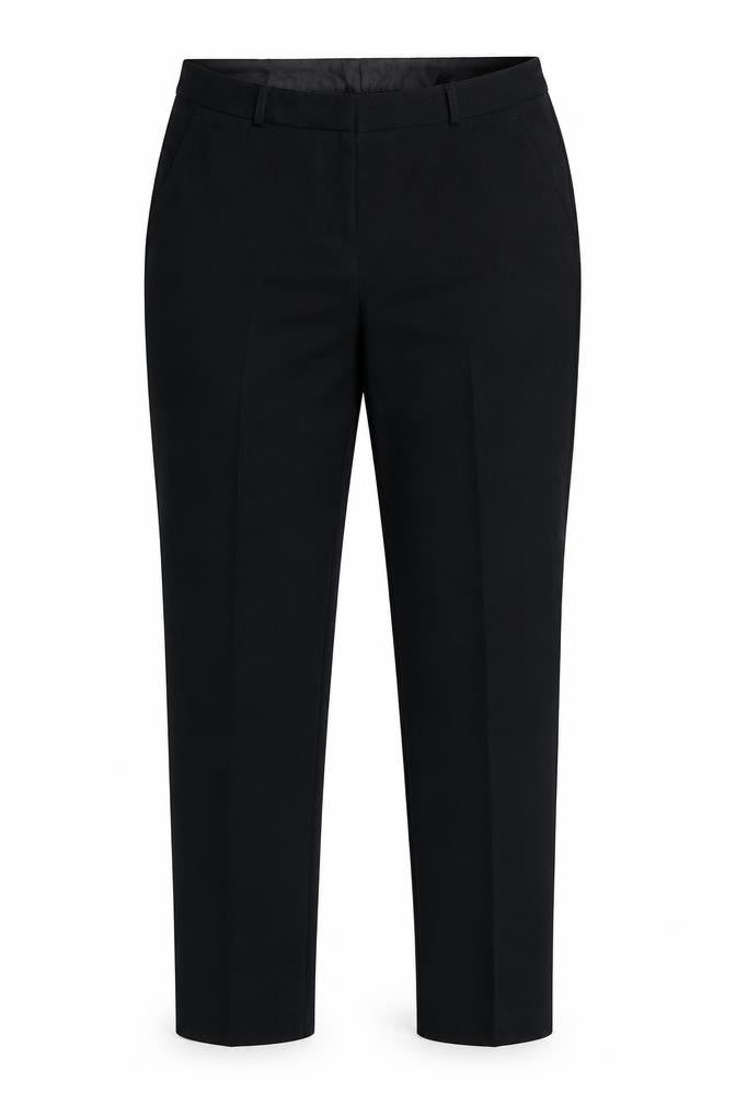 BHS Women’s Black Size 12 Regular Fit Dress Trousers Polyester Work Pants