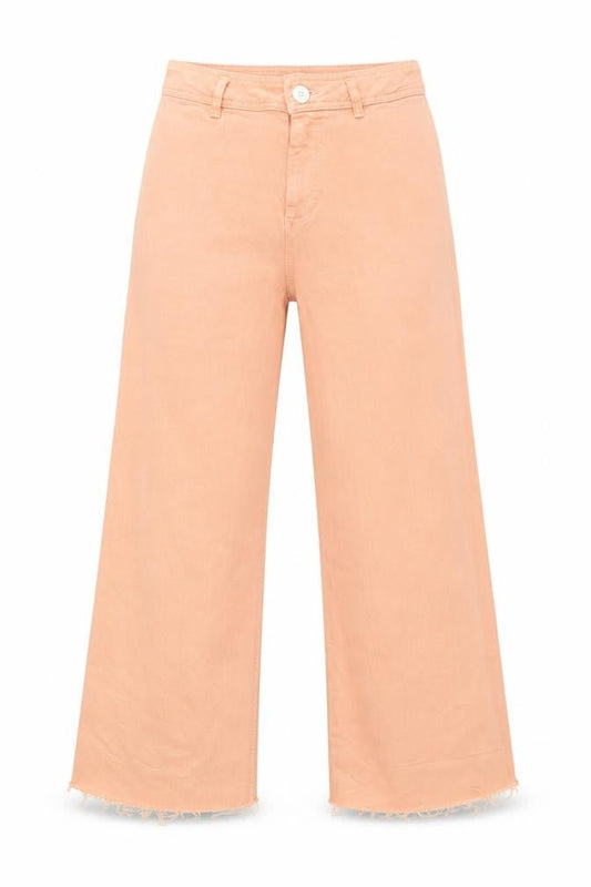 Primark Women’s Pink Wide-Leg High Rise Jeans Size 12