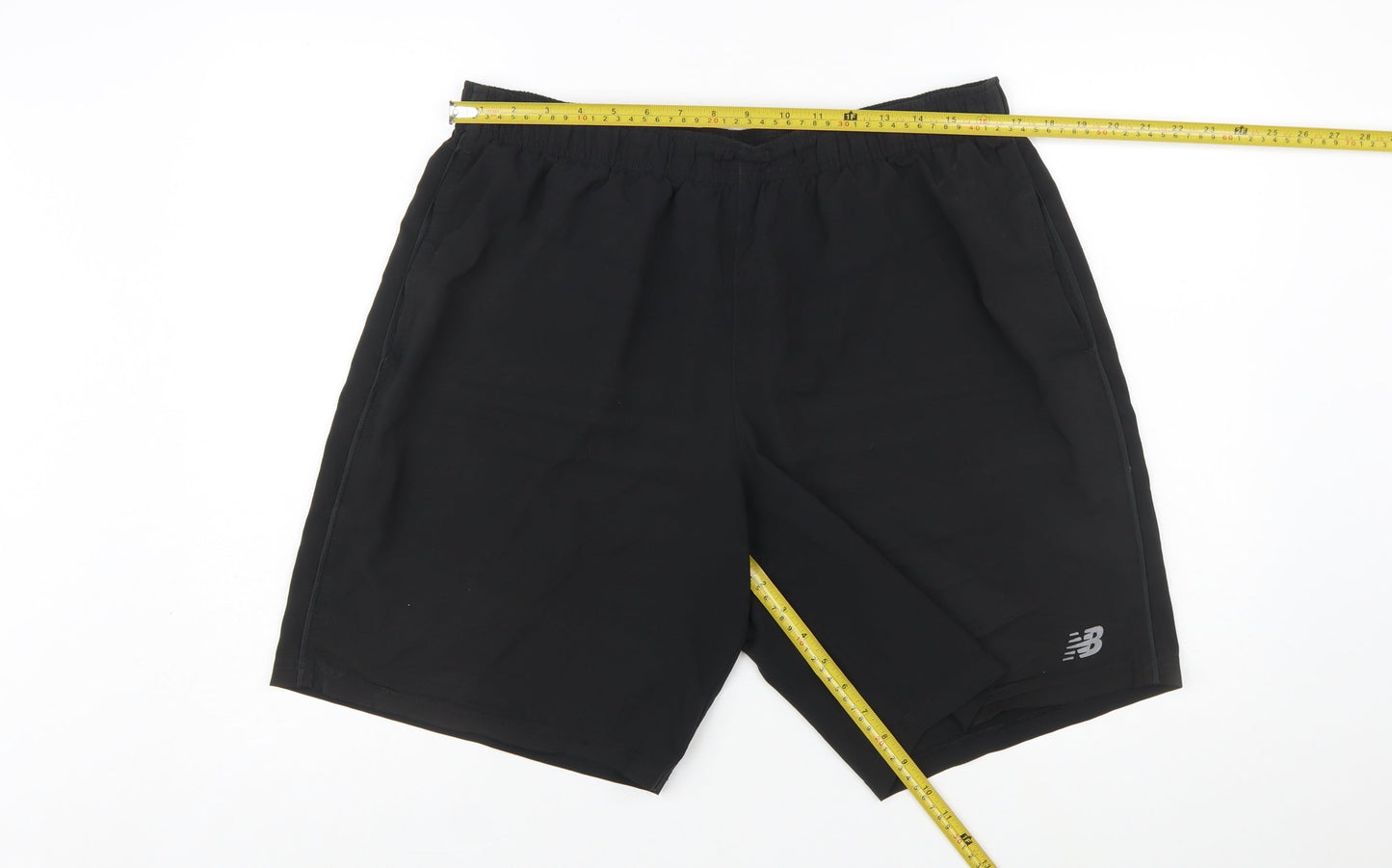 New Balance Men's Black XL Athletic Gym Training Shorts