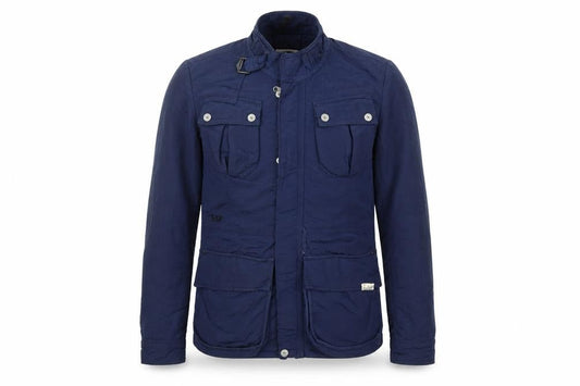 G-Star RAW Blue Military Style Softshell Jacket Unisex Adults S