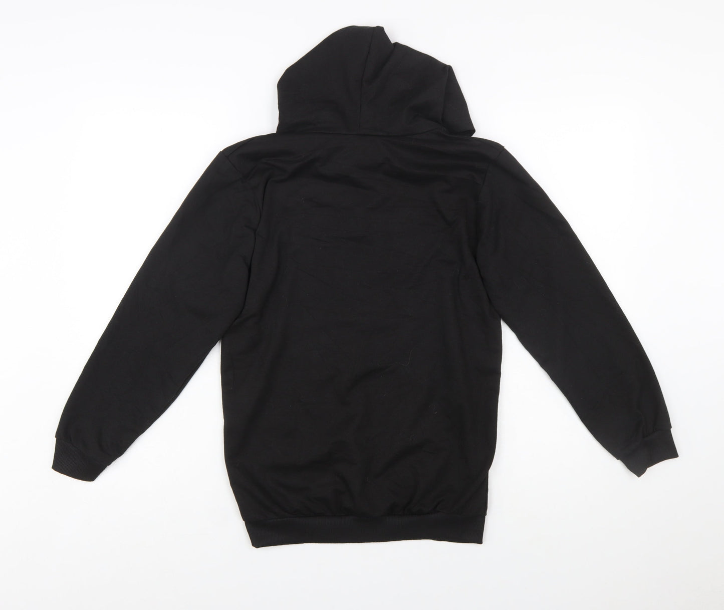 Foanja Boys Black Squid Game Pullover Hoodie 16 Years Graphic Print Cotton Blend