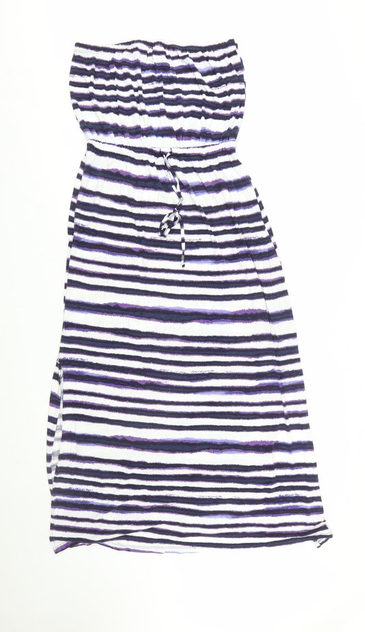 Monsoon Women’s Multicoloured Strapless Jersey Knee Dress M