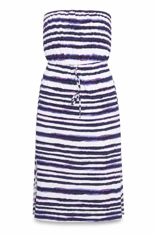 Monsoon Women’s Multicoloured Strapless Jersey Knee Dress M