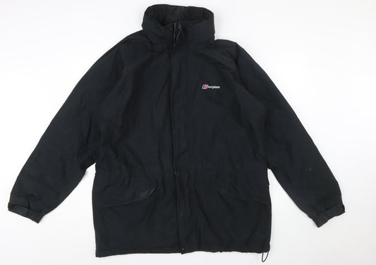 Berghaus Men's Black XL Waterproof Parka Jacket