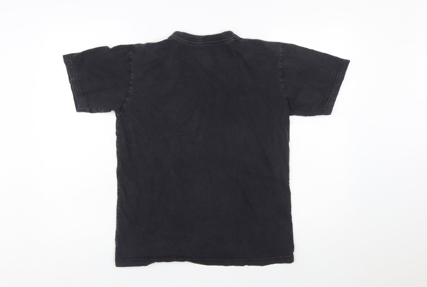 Black T Men’s Black Assassin’s Creed Graphic Cotton T-Shirt M