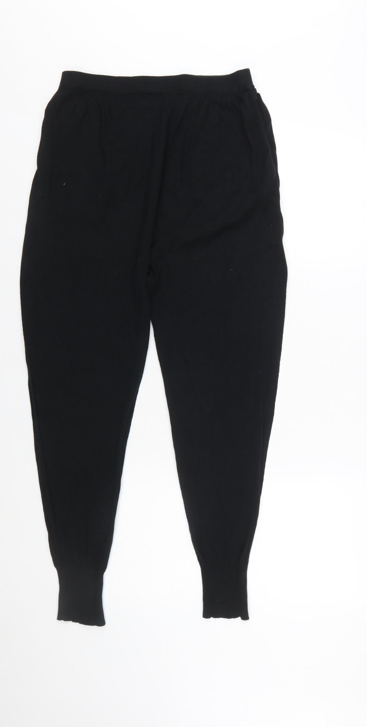 John Smedley Women's Black Cotton Leggings Size S