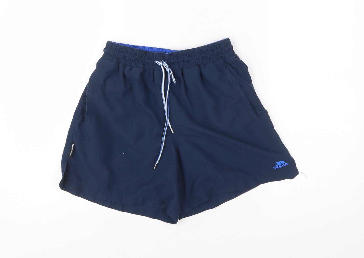 Trespass Men Blue Swim Shorts Medium Quick Dry Lined Drawstring