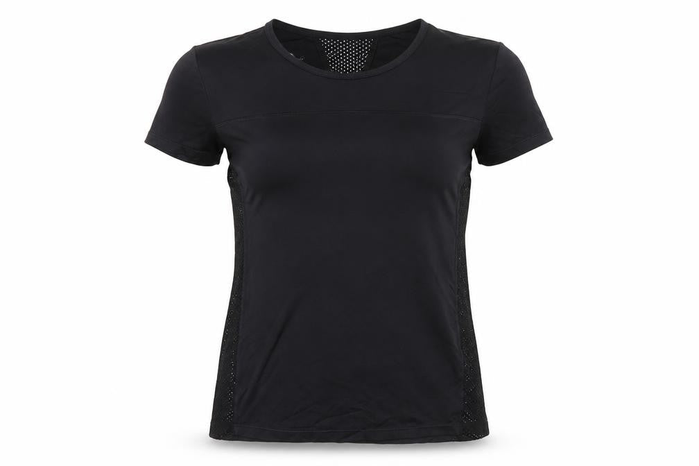 Athletic Works Women's Black Short Sleeve Sports T-Shirt Size S