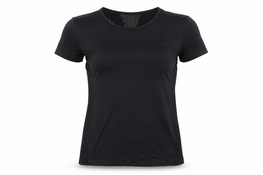 Athletic Works Women's Black Short Sleeve Sports T-Shirt Size S