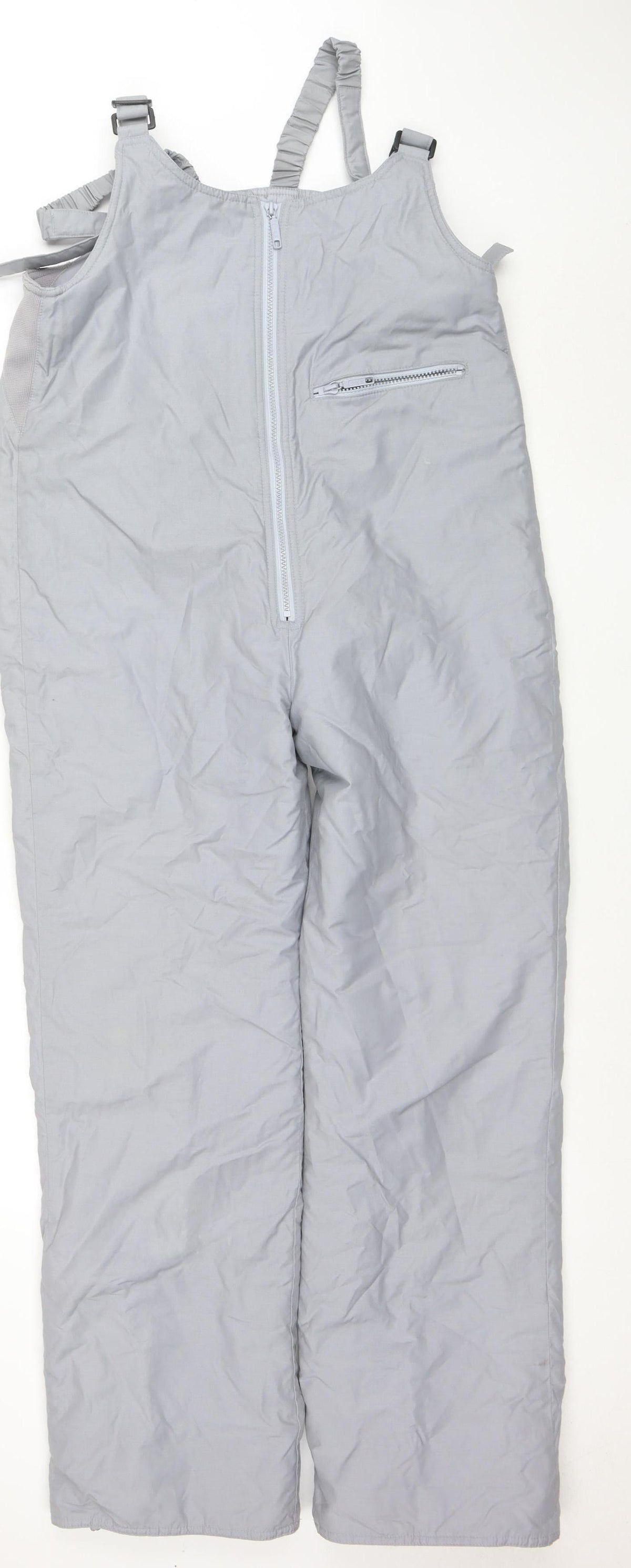 Marks & Spencer Women Grey Medium Insulated Snow Pants with Zip Pockets
