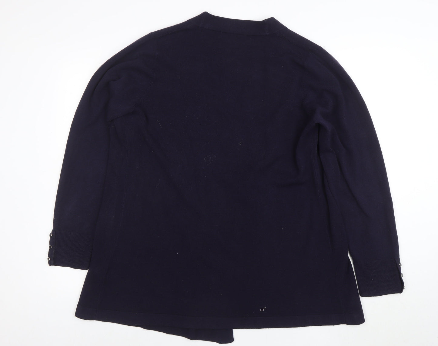 Marks and Spencer Women's Purple Size 22 Knit Cardigan