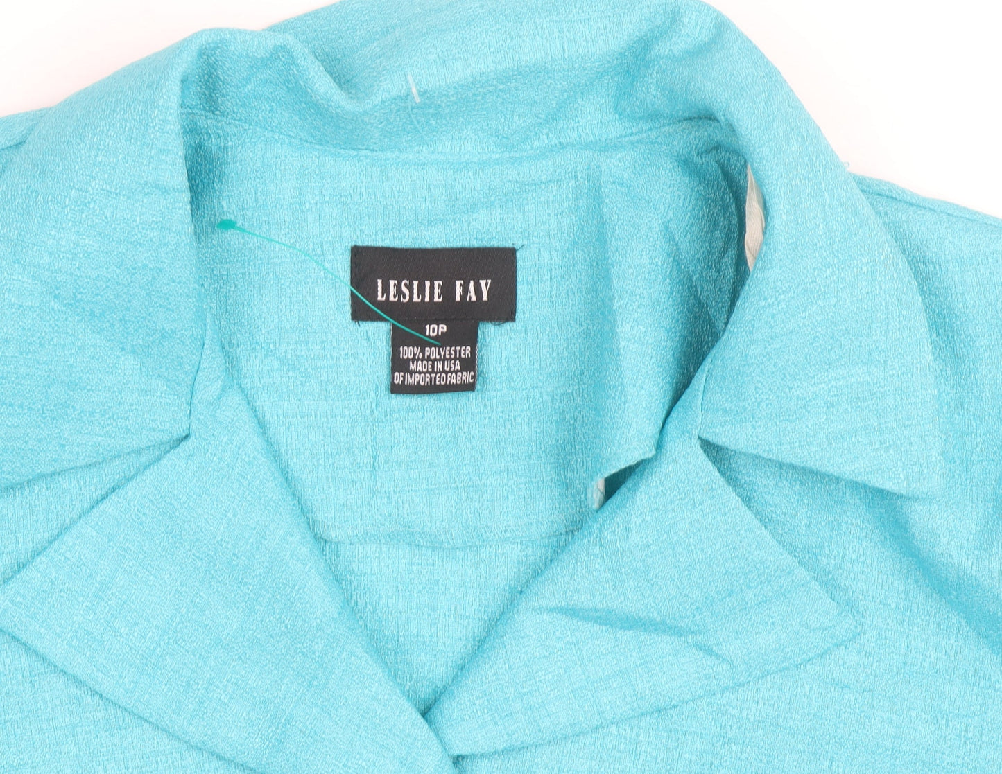 Leslie Fay Women’s Blue Petite Size 10 Blazer Jacket