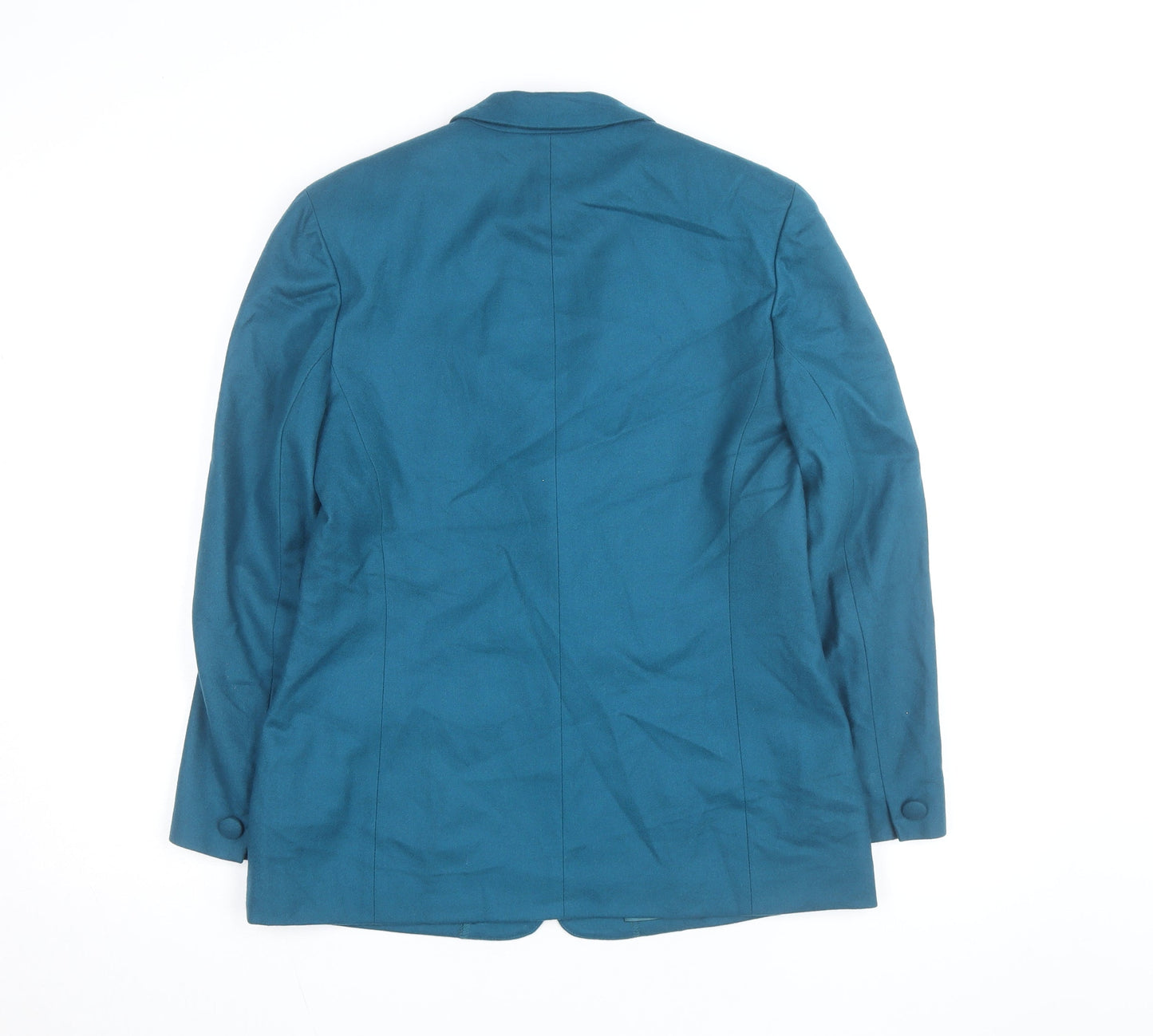 Pendleton Women's Blue Wool Petite Blazer Jacket Size 12 Classic