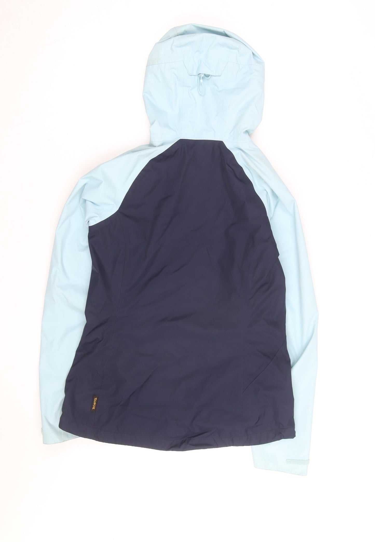 Jack Wolfskin Women's Blue Waterproof Hooded Rain Jacket Size S