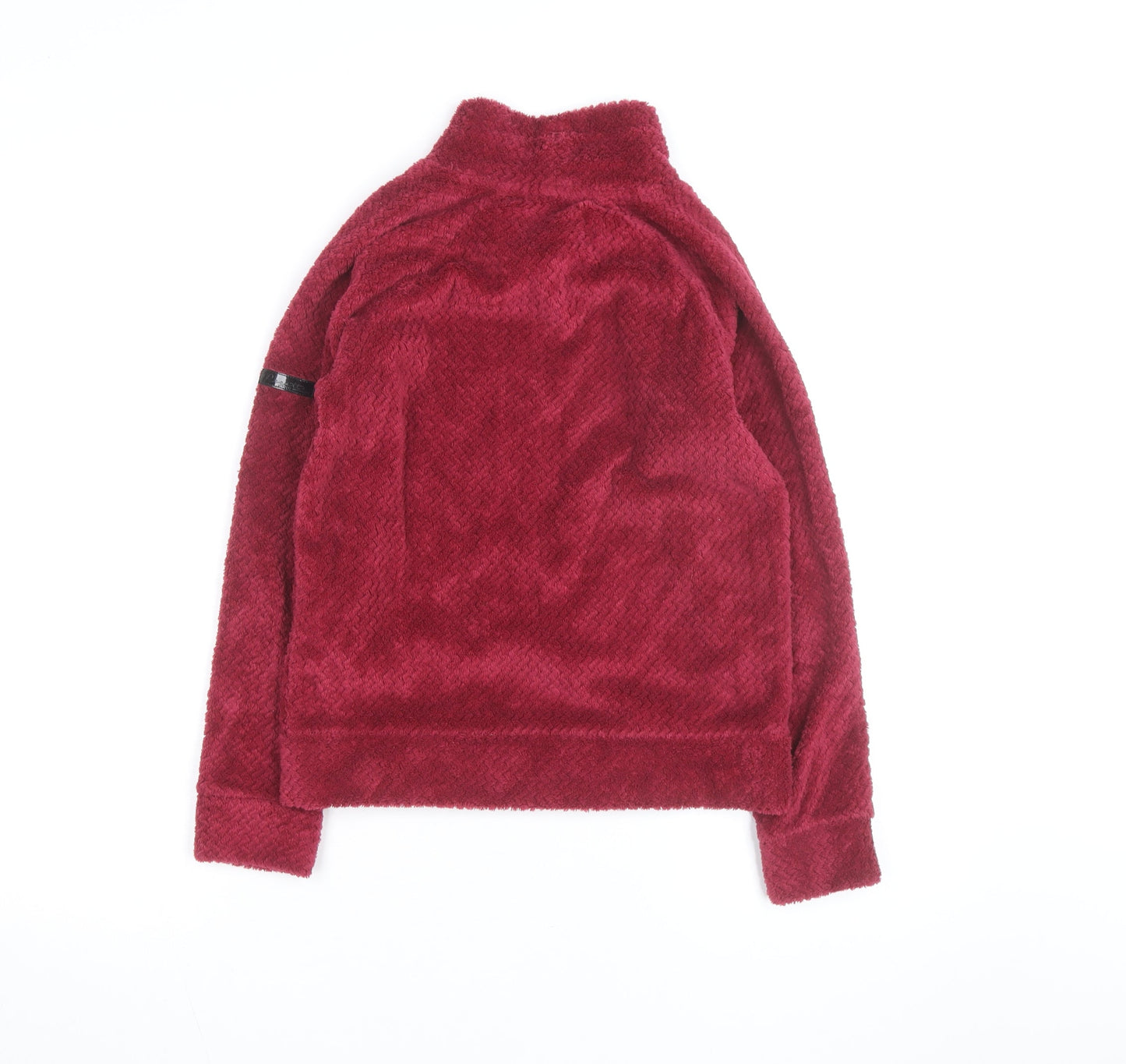 Regatta Girls Red Fleece Pullover Sweatshirt 11-12 Years Winter Warm