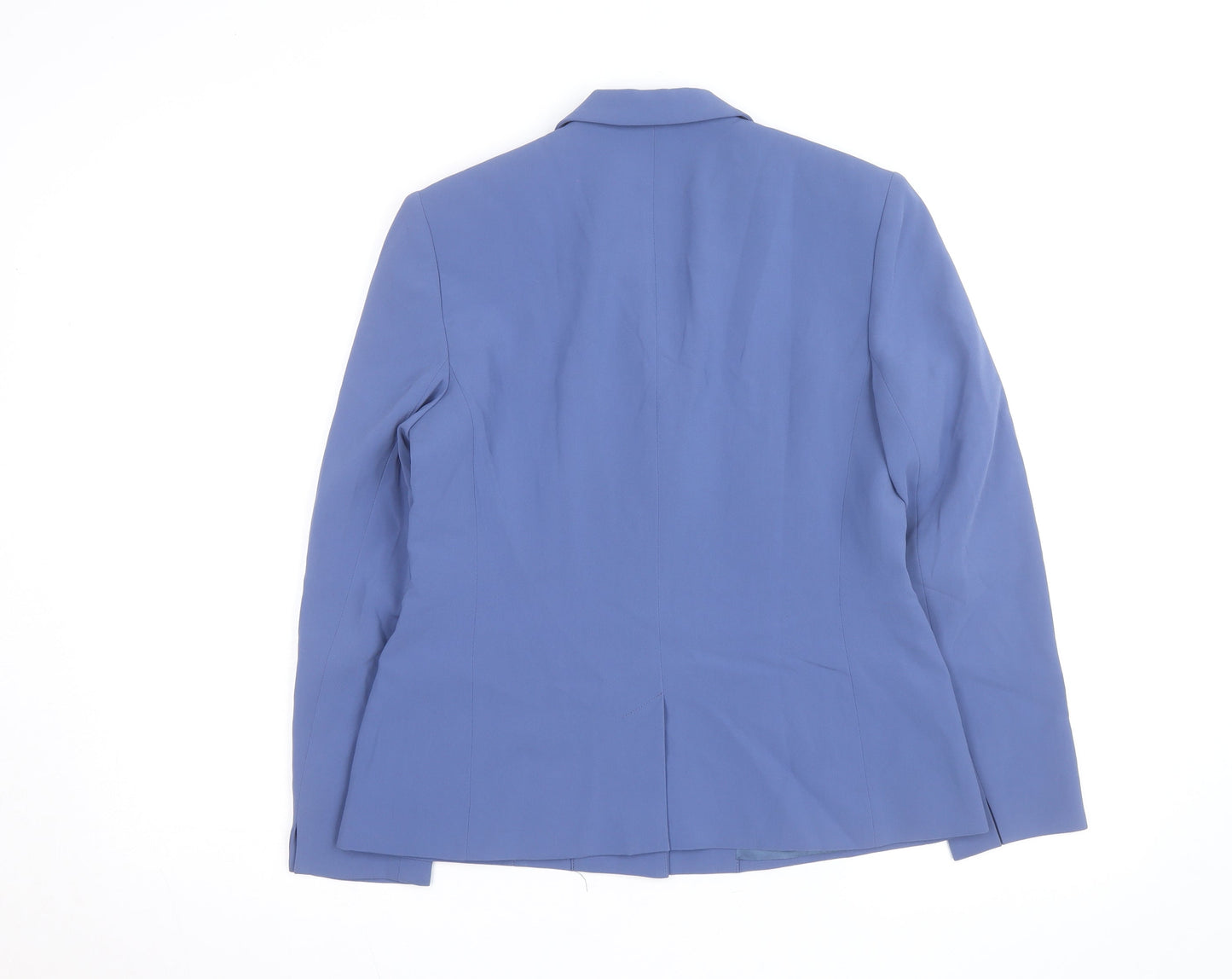Jones New York Women Blue Petite 4P Classic Blazer Jacket