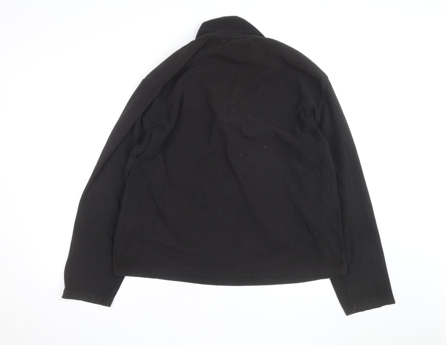 Regatta Men’s Black Fleece Pullover XL 1/4 Zip Outdoor Sweatshirt