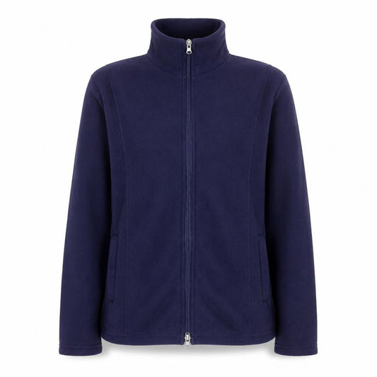 Anne de Lançay Men's Blue Full Zip Fleece Active Jacket Medium