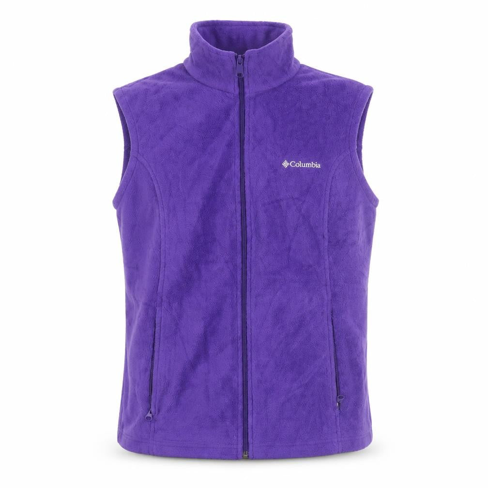 Columbia Unisex Adults Purple Fleece Bodywarmer Gilet Size L