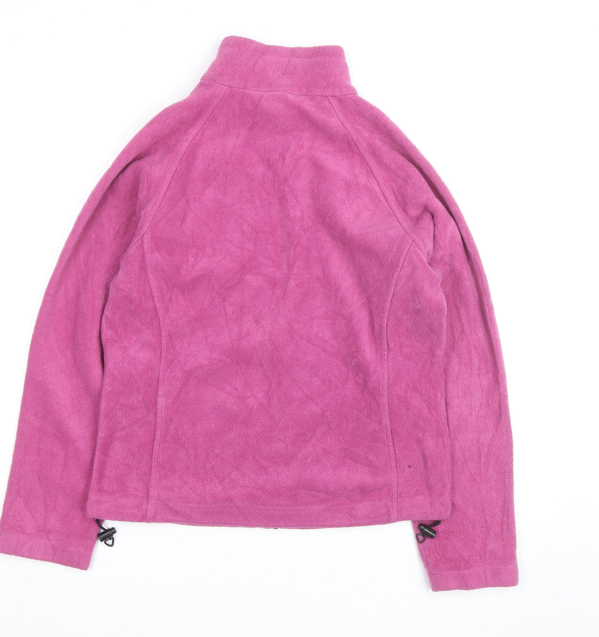 Columbia Women Pink Fleece Full Zip Lightweight Active Jacket M