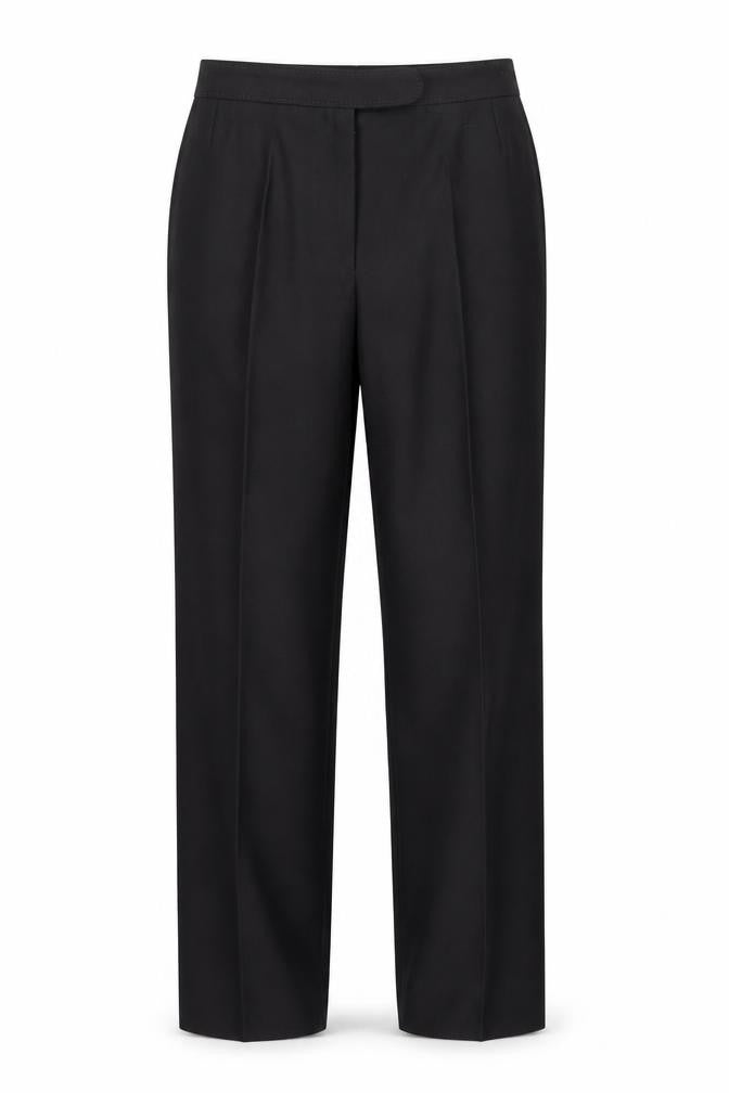 Lady Brax Black Dress Pants Unisex Adults M Regular Fit Straight Leg Trousers