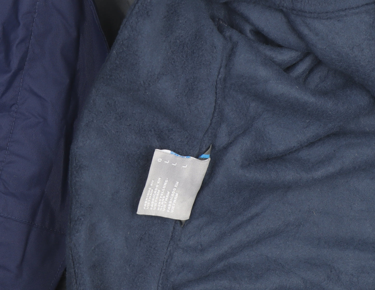 Columbia Men's Blue Interchange Waterproof Hooded Jacket L