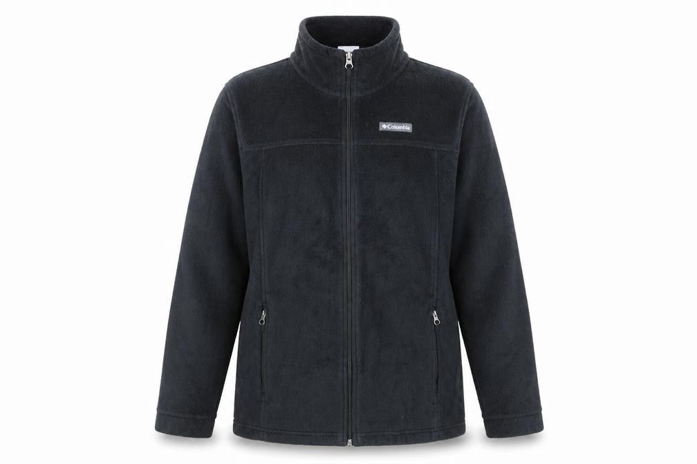 Columbia Women's Black Fleece Full Zip Jacket XL Outdoor