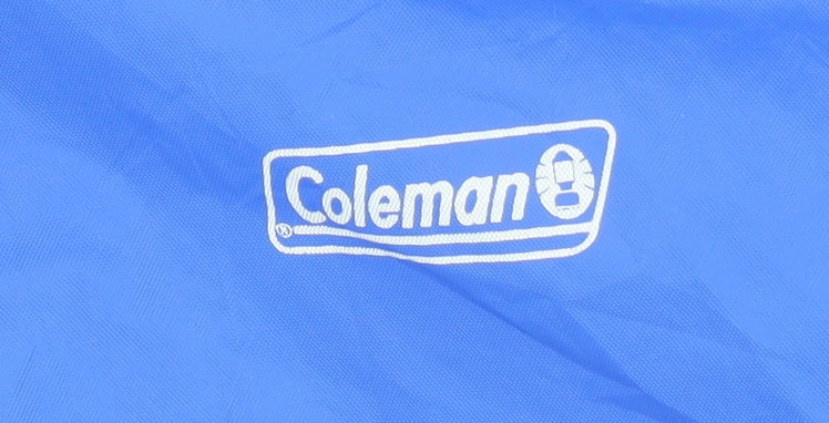 Coleman Men's Blue Waterproof Hooded Rain Coat Jacket M