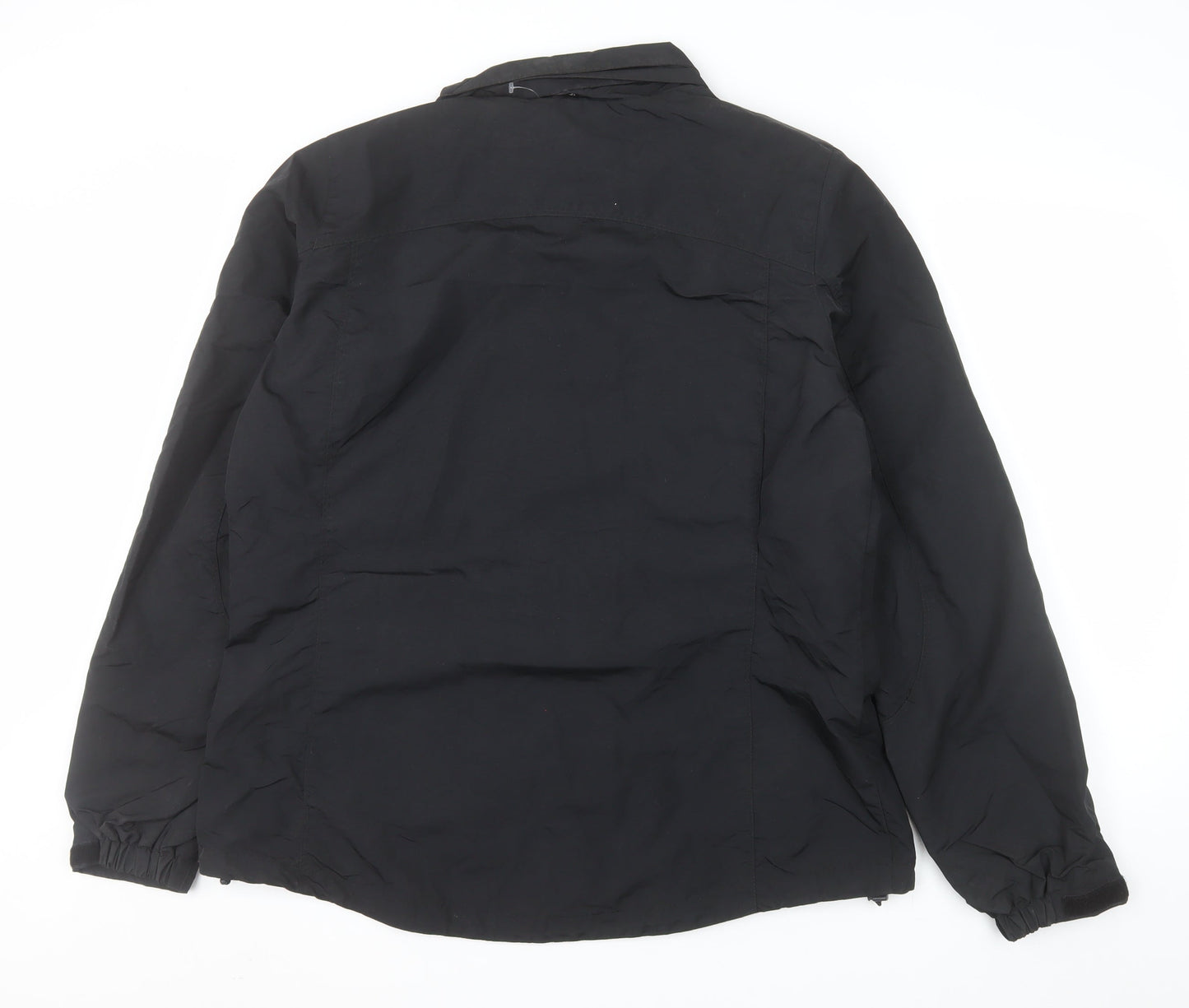 Eddie Bauer Men's Black L Water Resistant Puffer Jacket