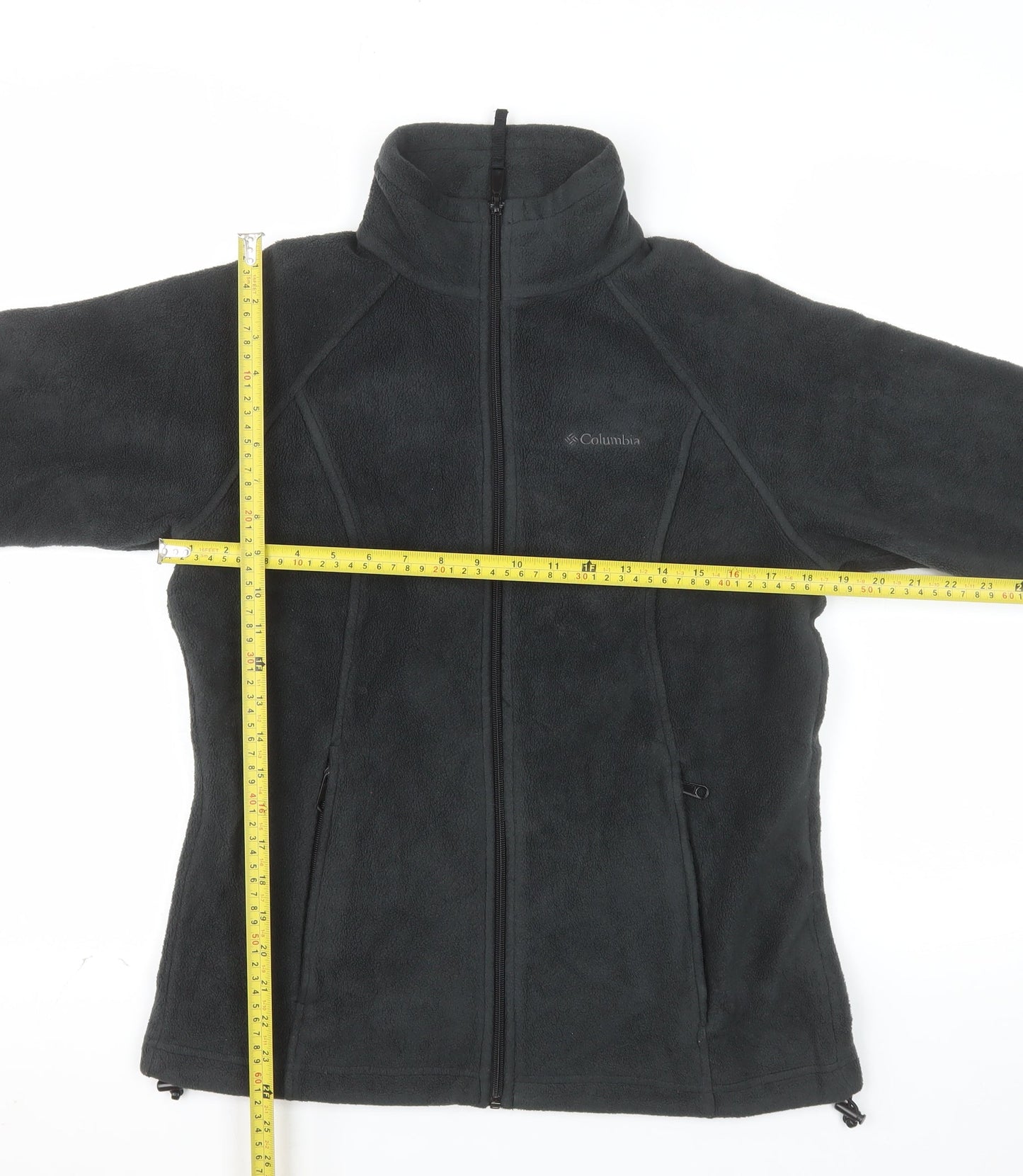 Columbia Women's Black Fleece Full Zip Jacket Size M