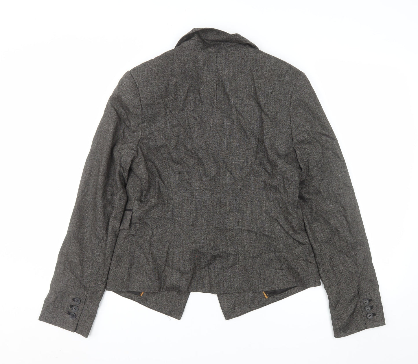 Le Château Women’s Grey Wool Blend Blazer Jacket M Regular Fit
