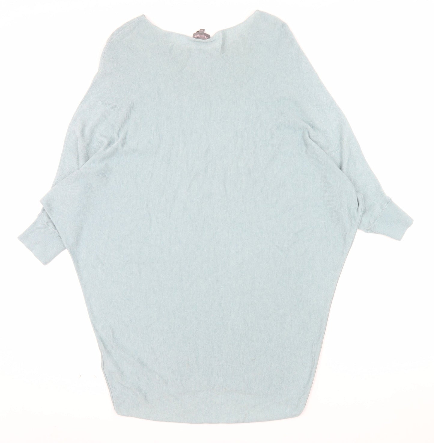 Phase Eight Women's Blue Boat Neck Relaxed Fit Jumper XS