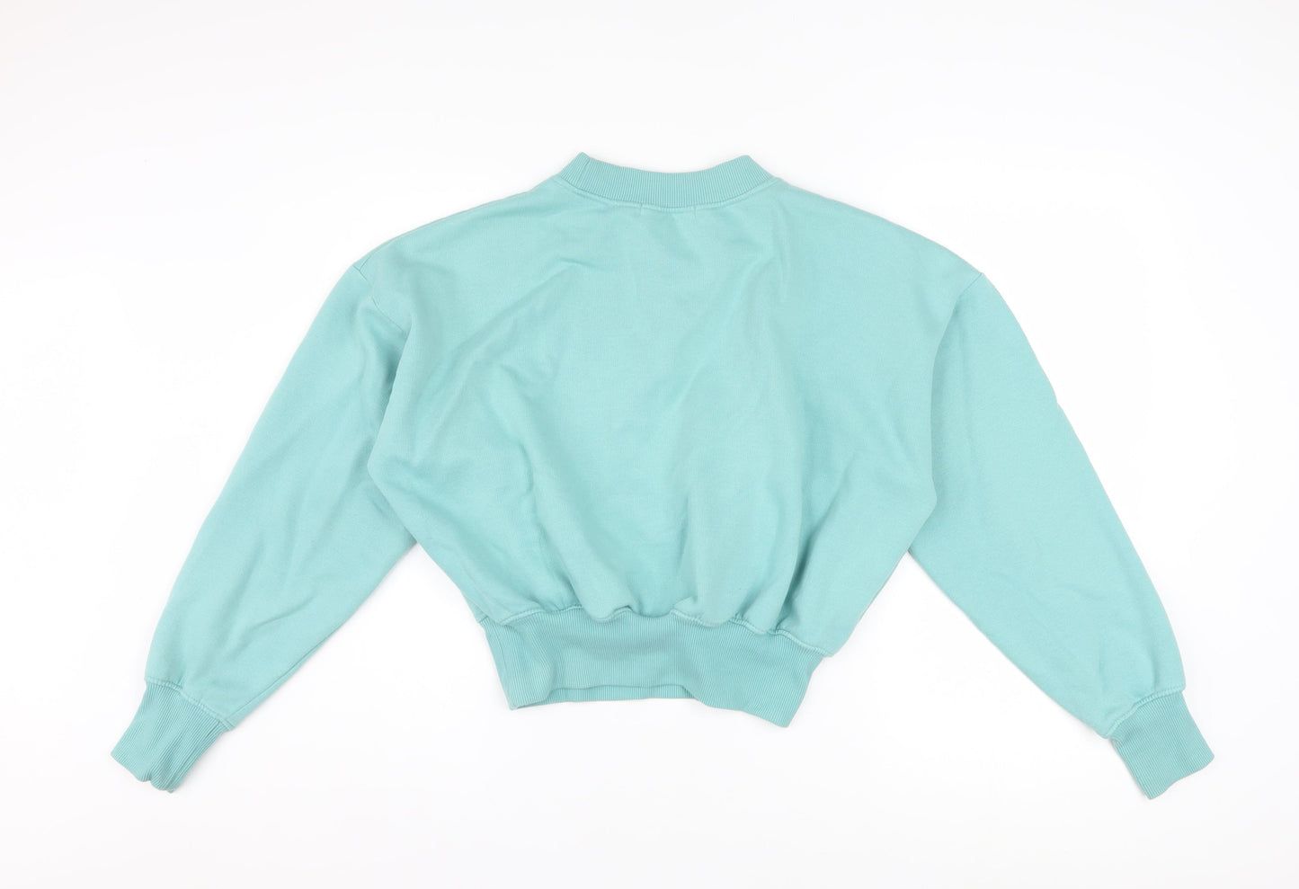 Missguided Women’s Blue Tall Skull Snake Graphic Pullover Sweatshirt UK 12