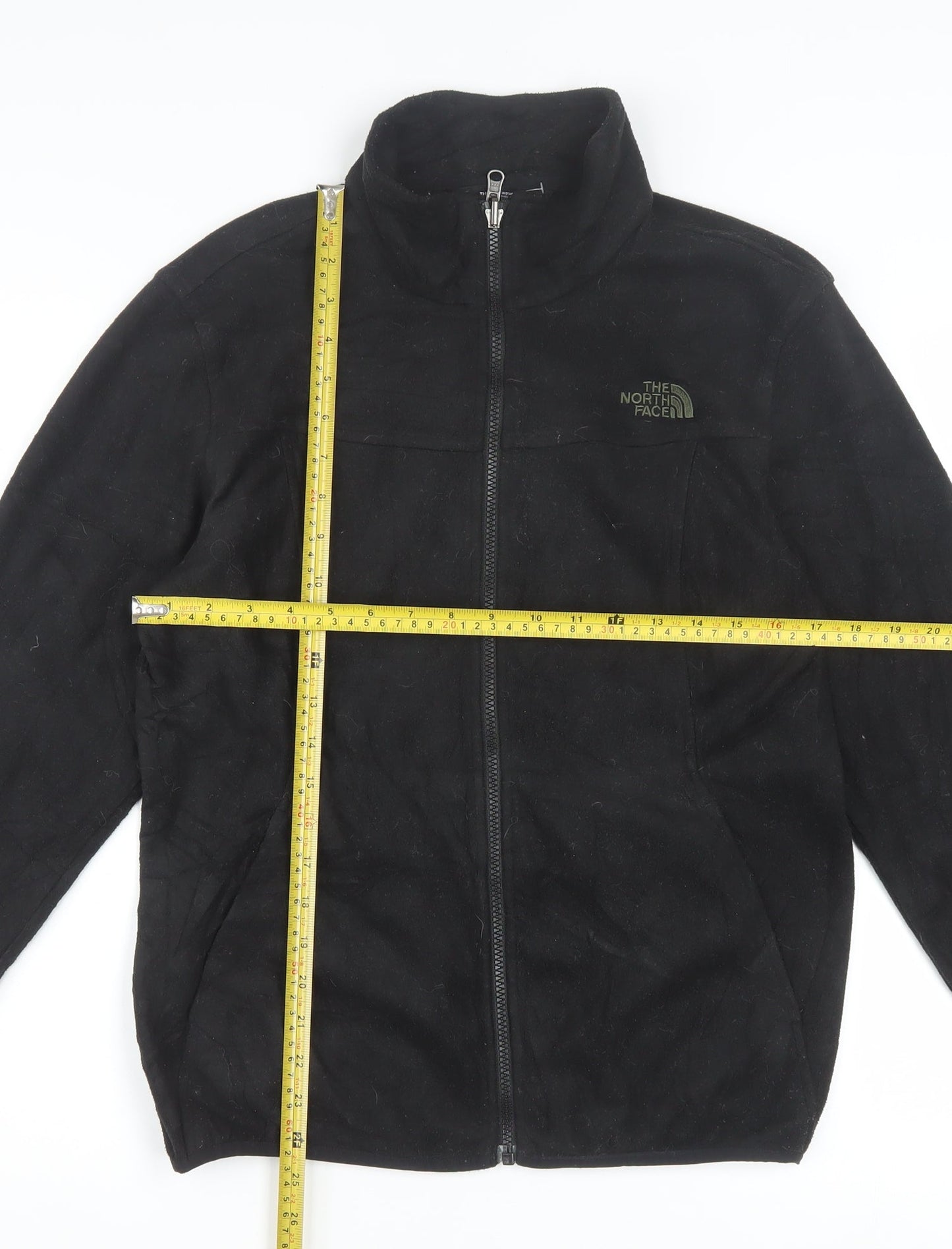 The North Face Women's Black Fleece Full Zip Jacket Size M