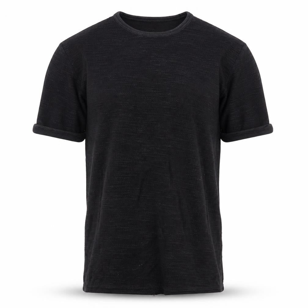 River Island Men's Black XS Cotton Crew Neck Short Sleeve T-Shirt