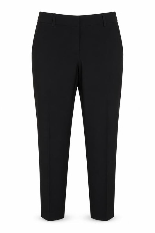 Next Womens Black Petite Skinny Trousers Size 6 Slim Fit Business Workwear
