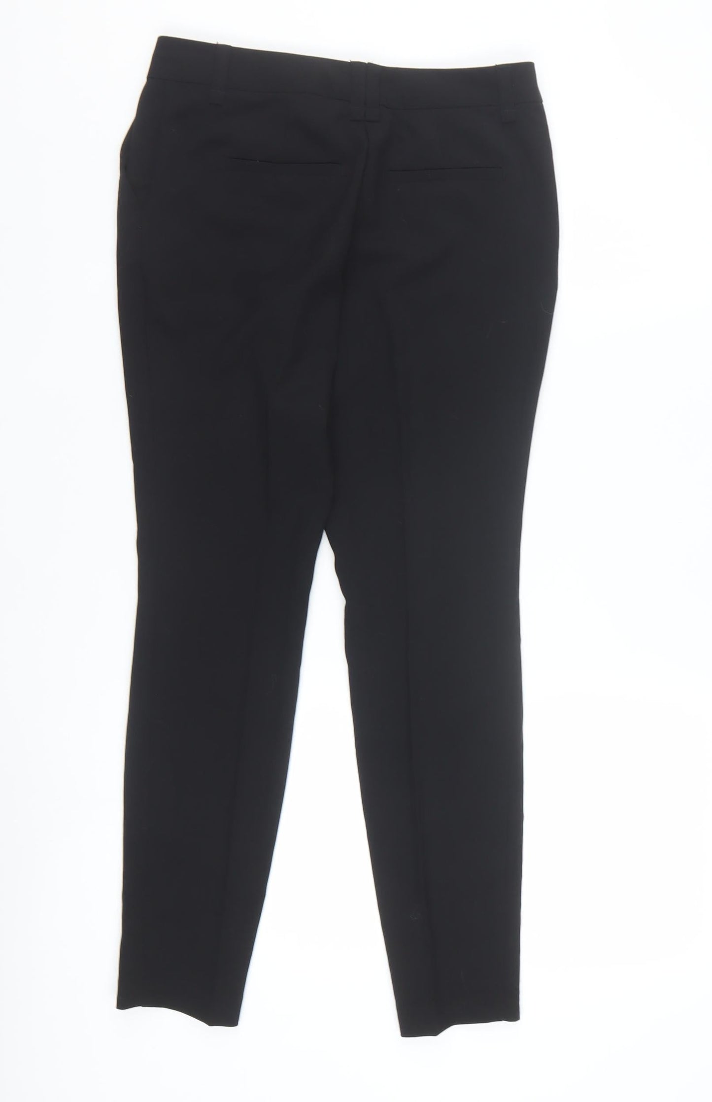 Next Womens Black Petite Skinny Trousers Size 6 Slim Fit Business Workwear