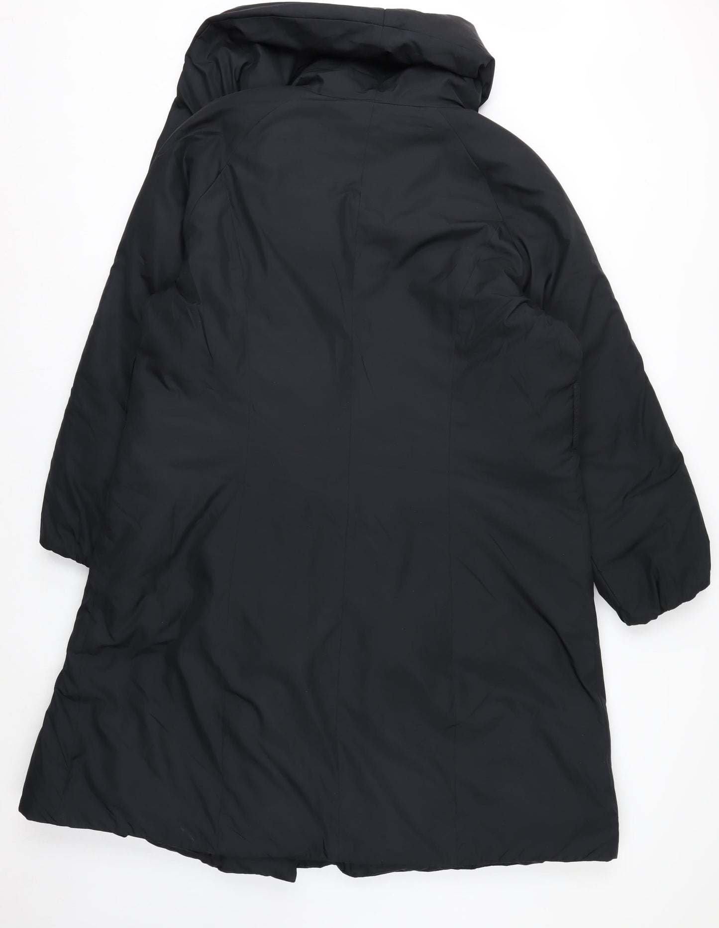 Marks and Spencer Women’s Black Long Puffer Coat Size 16