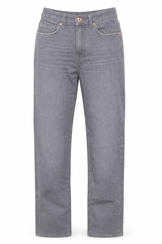 Marks & Spencer Women's Grey Straight Jeans Size 8 Regular Fit