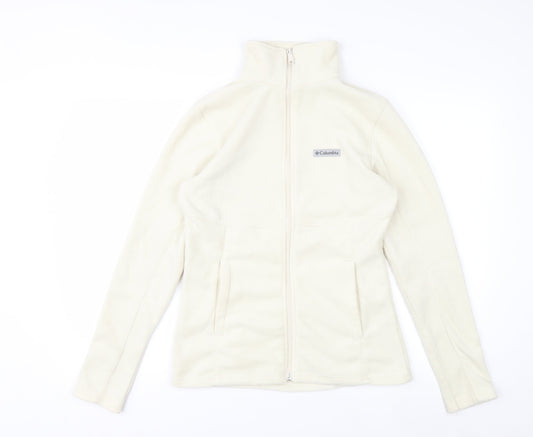 Columbia Men's Ivory Fleece Full Zip Outdoor Jacket Size S