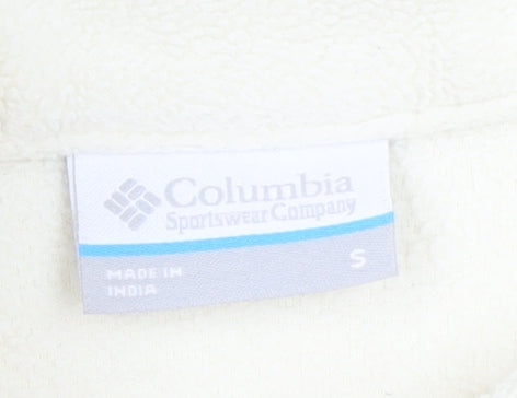 Columbia Men's Ivory Fleece Full Zip Outdoor Jacket Size S
