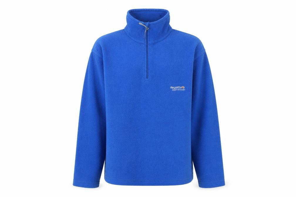 Regatta Men Blue Fleece Pullover Sweatshirt XS 1/4 Zip Outdoor Top