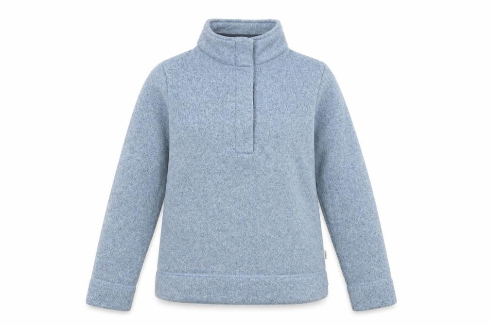 Rohan Womens Blue Pullover Fleece Sweatshirt Size S
