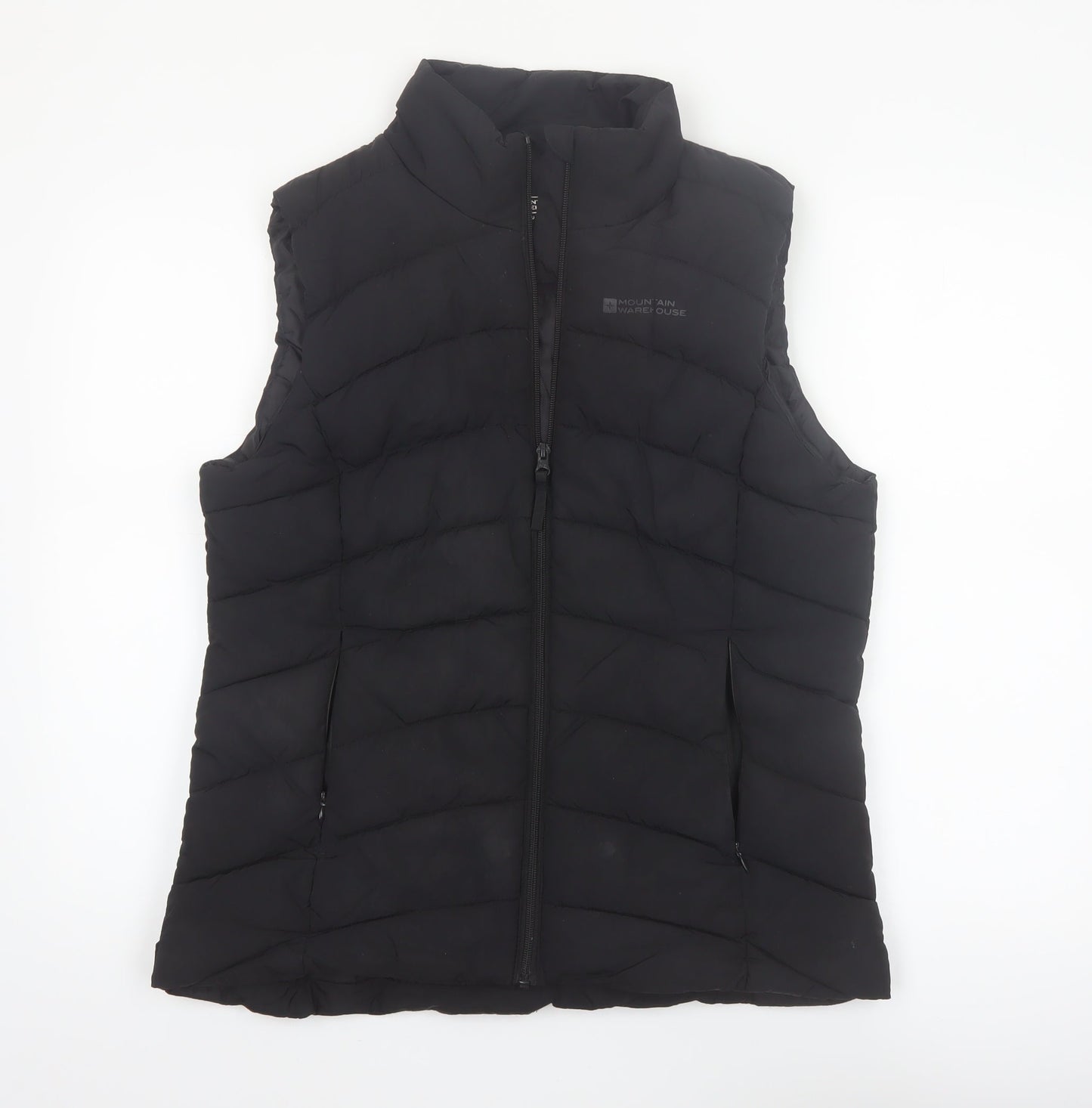Mountain Warehouse Women’s Black Size 14 Puffer Waistcoat Gilet