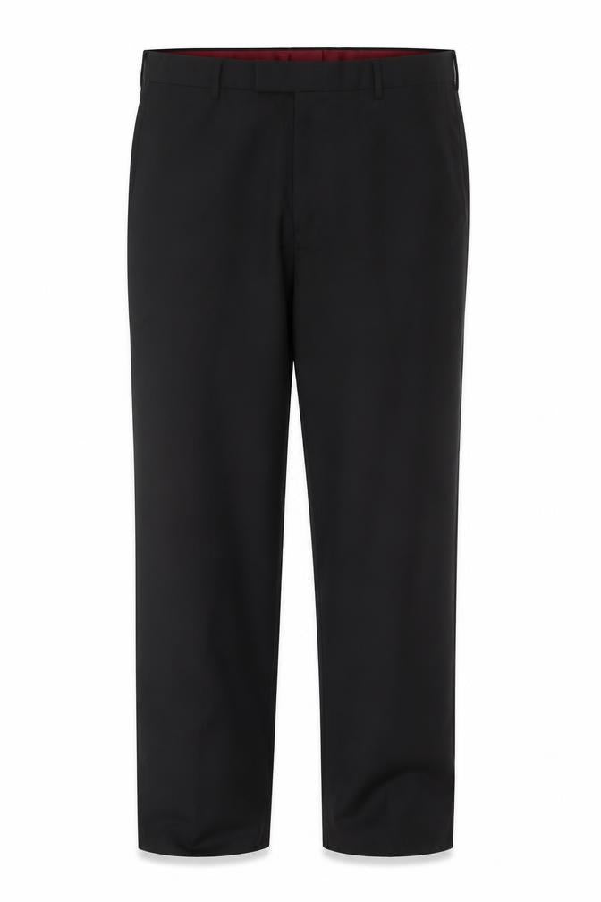 Marks & Spencer Men's Black Regular Fit Dress Trousers 42W 31L