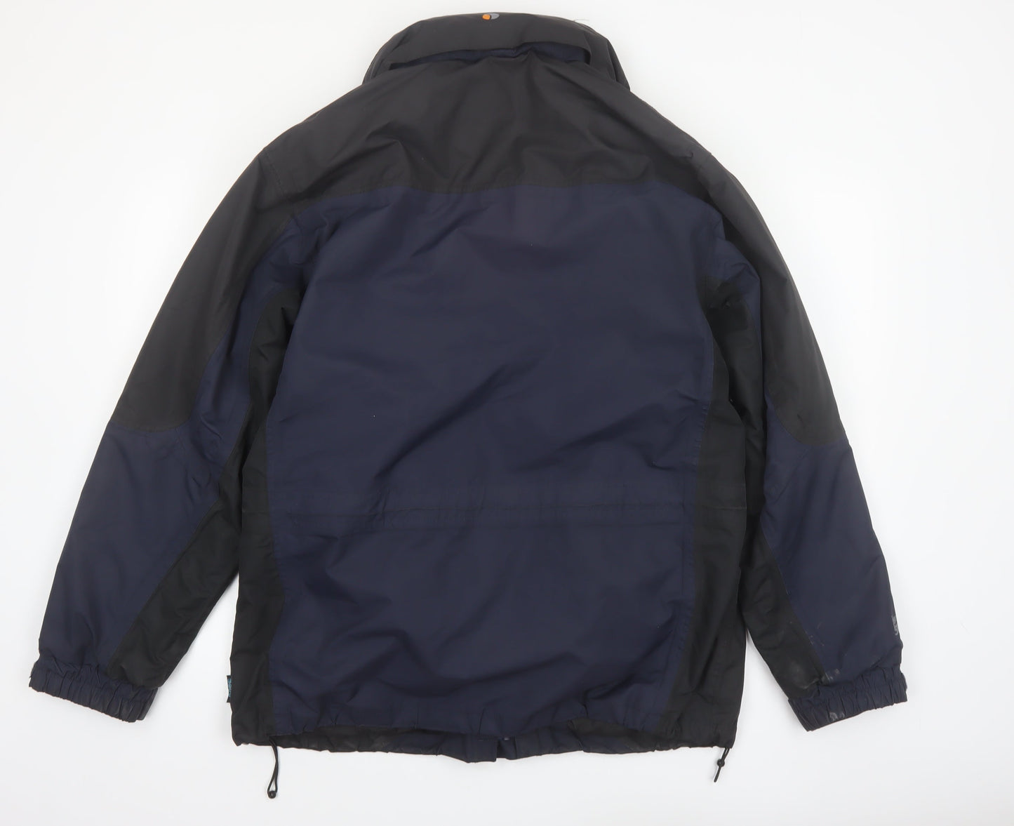 Regatta Mens Blue L Waterproof Hooded Parka Jacket Lined Outdoor Coat Size L 42in