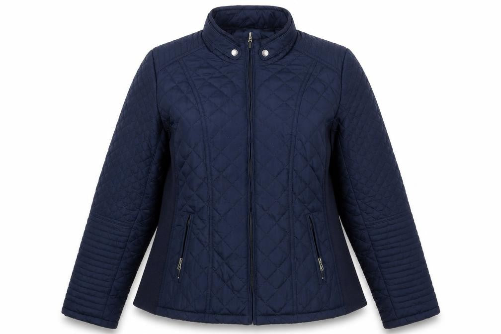 Weatherproof Women's Blue Quilted Lightweight Jacket XL